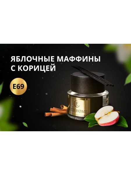 Яблочные маффины с корицей