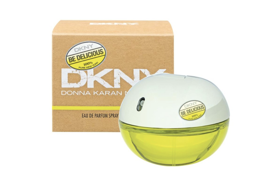Dkny яблоко купить. DKNY be delicious Donna Karan Парфюм. DKNY be delicious EDP, 100 ml (Luxe евро). Парфюм Донна Каран зеленое яблоко. DKNY духи зеленое яблоко 100 мл.