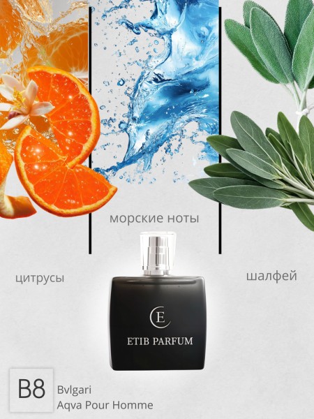 Bvlgari Aqva Pour Homme / B8